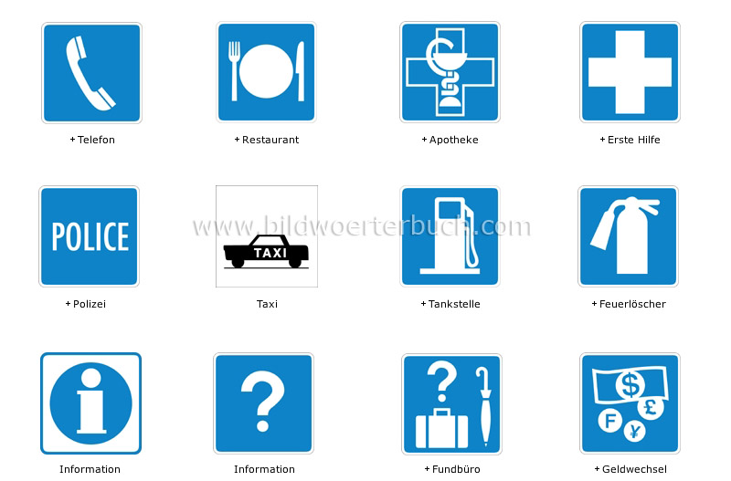 allgemeine Zeichen Bild