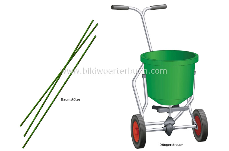 Werkzeuge zum Säen und Pflanzen Bild